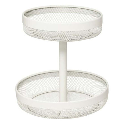 Alpha55 Corbeille à fruits 2 niveaux en métal