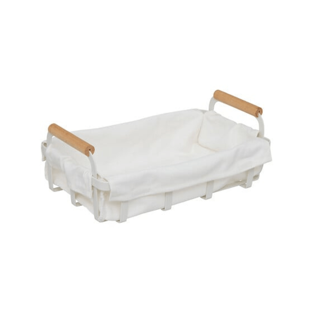 Alpha55 Corbeille à pain métal Balm blanc – Élégante