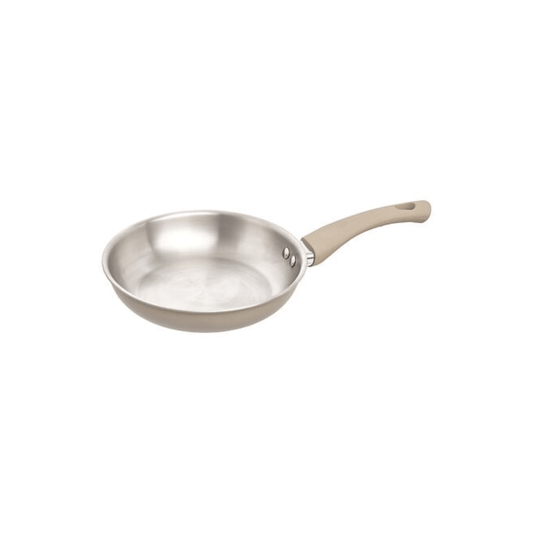 Alpha55 CUISINE,CUISSON,CASSEROLE ET POELE 20 cm Poêle Solstice en Inox et Aluminium