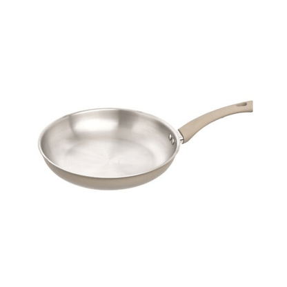 Alpha55 CUISINE,CUISSON,CASSEROLE ET POELE 28 cm Poêle Solstice en Inox et Aluminium