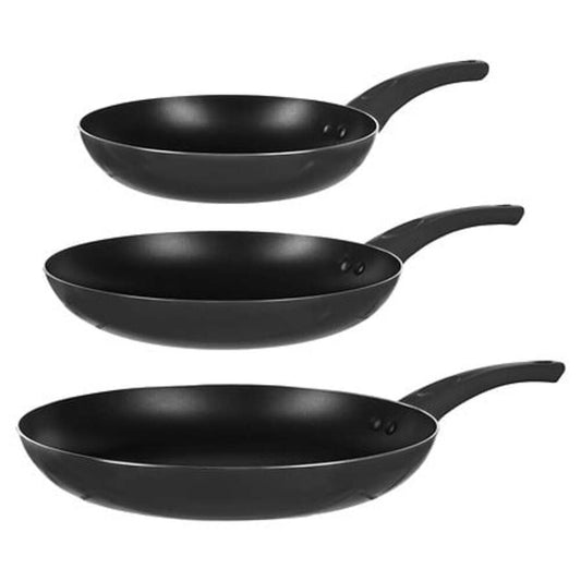 Alpha55 CUISINE,CUISSON,CASSEROLE ET POELE Lot de 3 poêles en aluminium