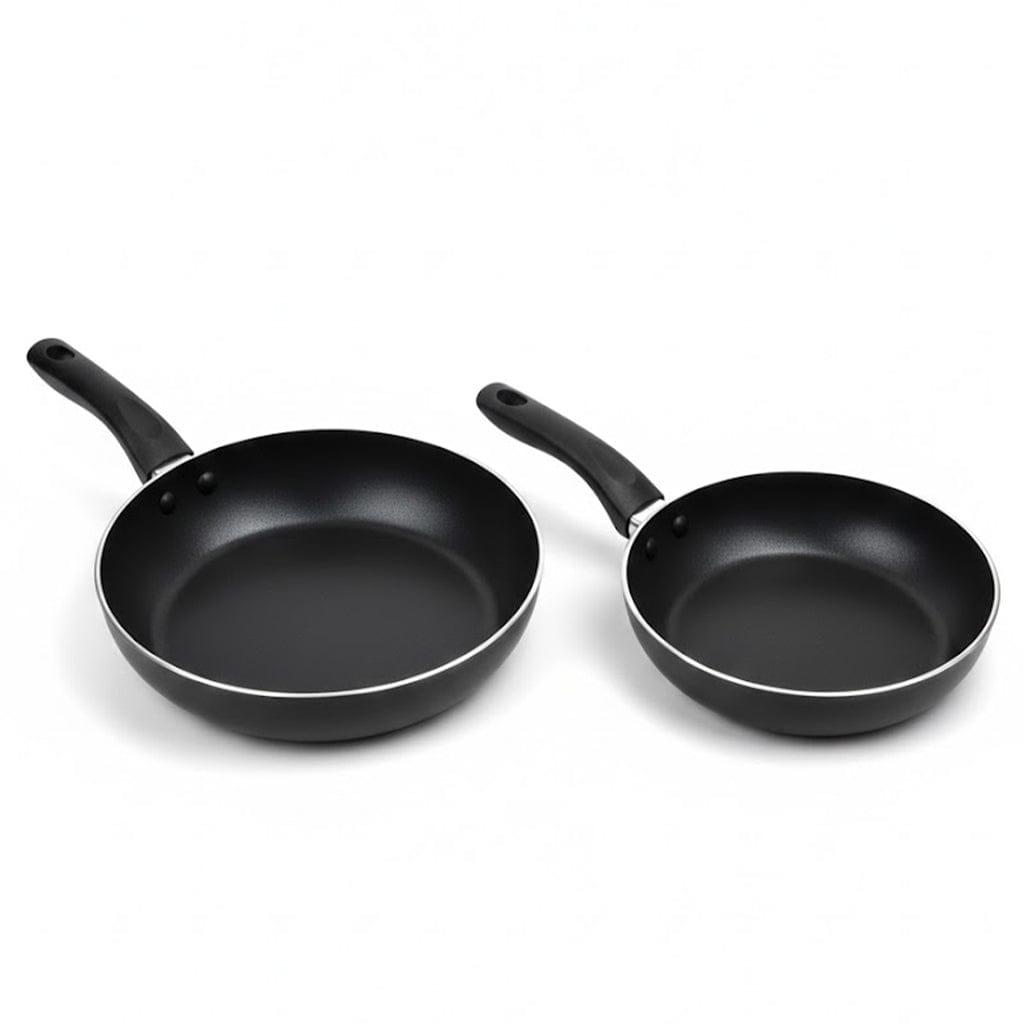 Alpha55 CUISINE,CUISSON,CASSEROLE ET POELE Set de 2 Poêles – Cuisson Parfaite & Antiadhésive