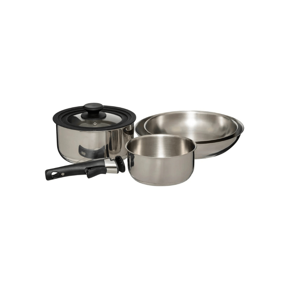 Alpha55 CUISINE,MATERIEL DE CUISINE,ACCESSOIRE DE CUISINE Batterie inox 6 pièces
