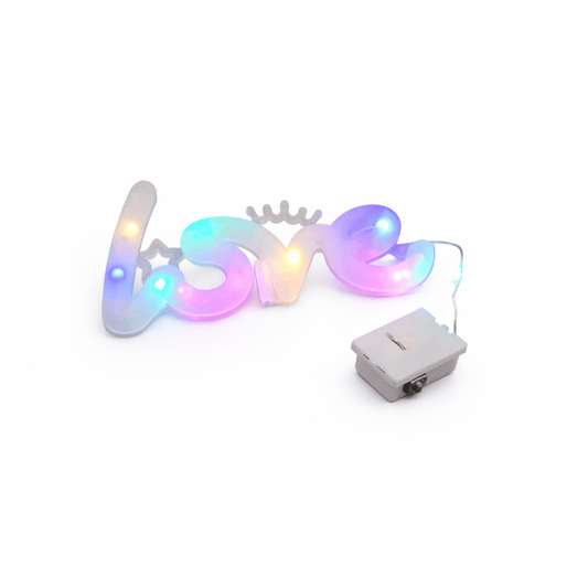 Alpha55 Déco gâteau LED LOVE – Touche lumineuse romantique