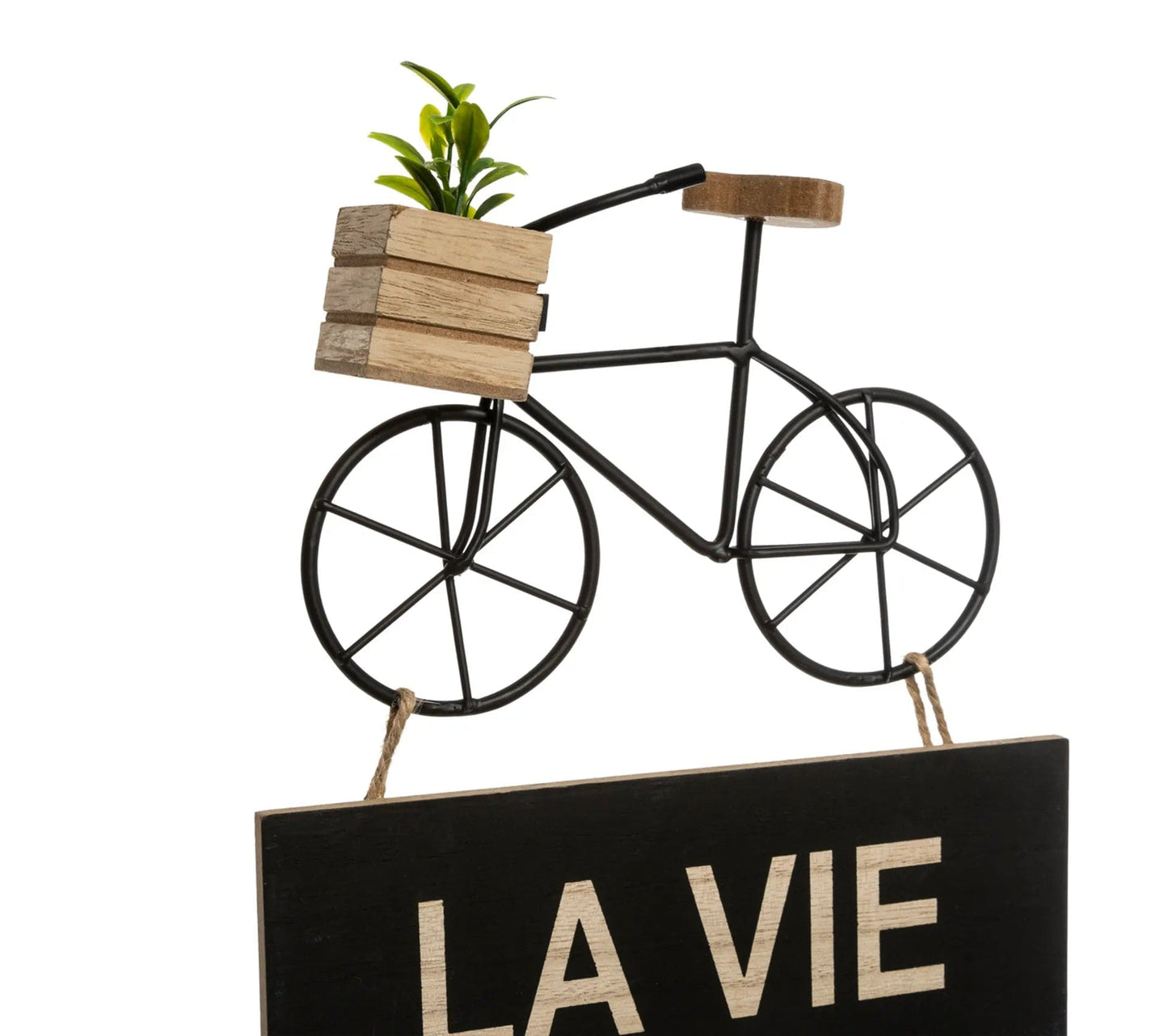 alpha55 Déco murale 28x60 cm mdf citation vélo