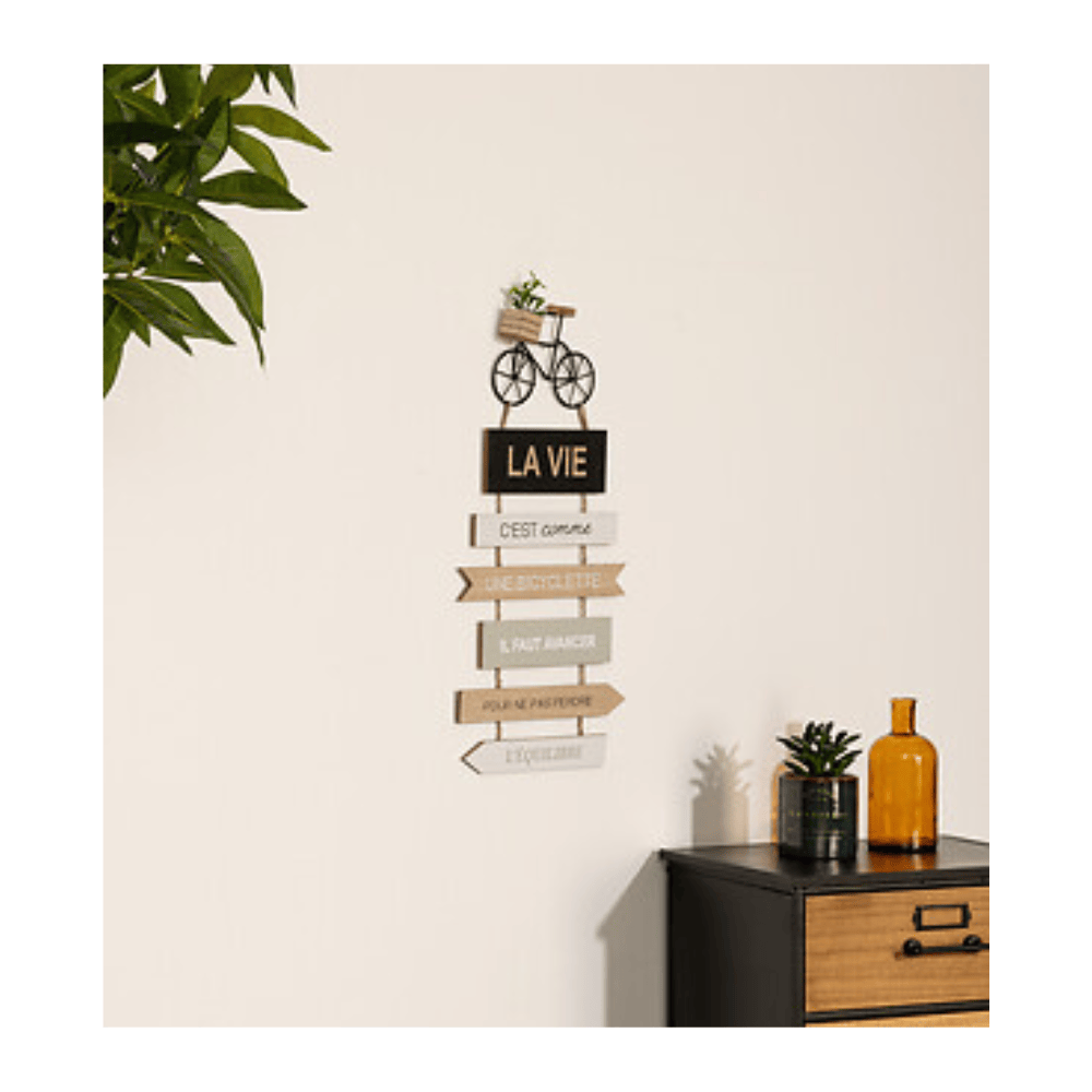 alpha55 Déco Murale Vélo Youry 60 x 28 cm