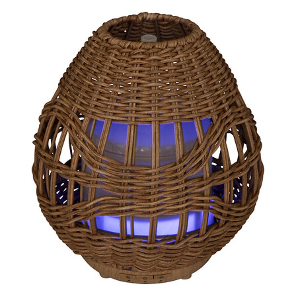 Alpha55 Diffuseur d'huile essentielle "Lourmarin" en rotin