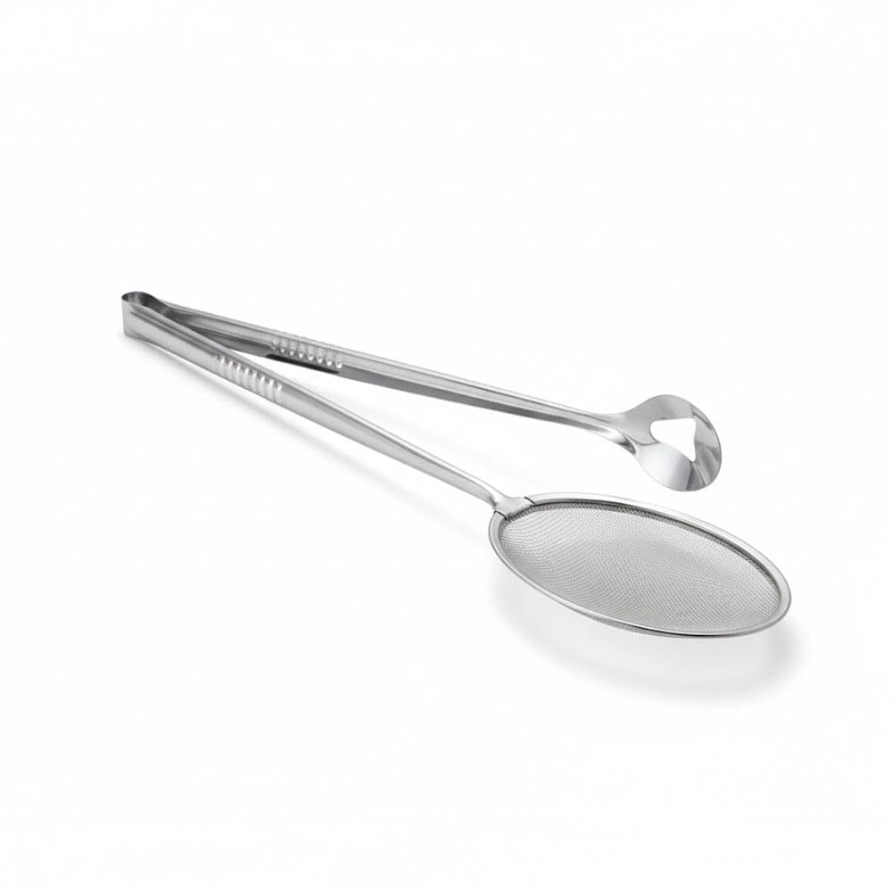 Alpha55 Écumoire Pince en Inox – Précision & Cuisson Sans Huile