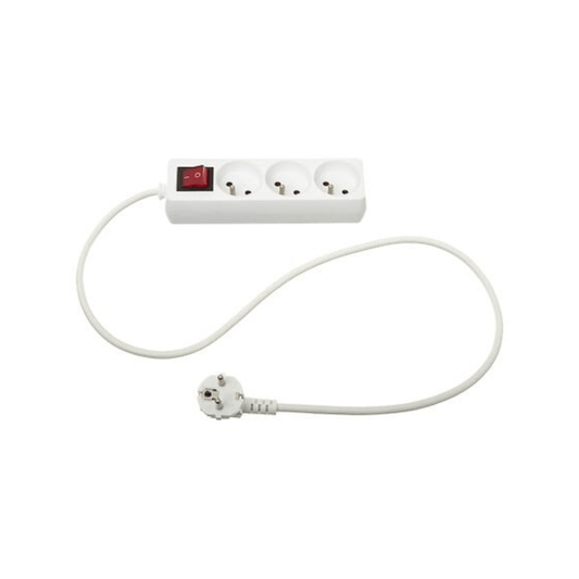 Alpha55 EQUIPEMENT DE LA MAISON,UTILITAIRE ET MENAGER,CHAUFFAGE ET VENTILATEUR Multiprise 3 Prises avec Terre