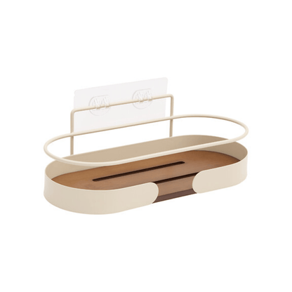 Alpha55 Étagère de Douche Rectangle Argiléo 12,3 cm Beige