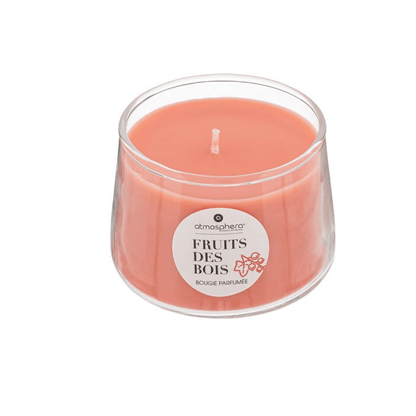 Alpha55 Fruit des bois Bougie parfumée en pot en verre – Ambiance raffinée