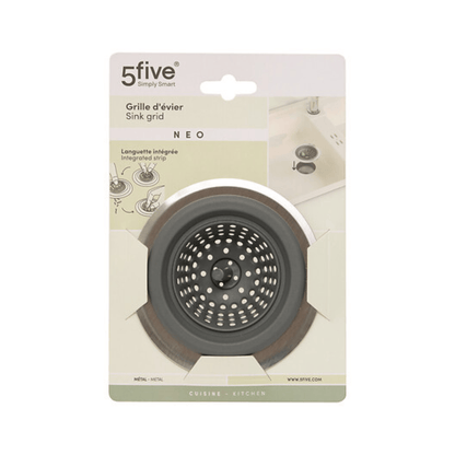Alpha55 Grille d’évier Neo gris foncé pratique