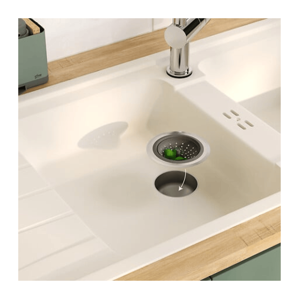 Alpha55 Grille d’évier Neo gris foncé pratique