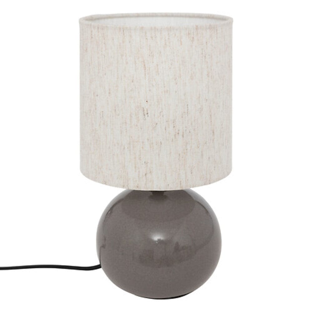alpha55 Gris Lampe à poser en céramique