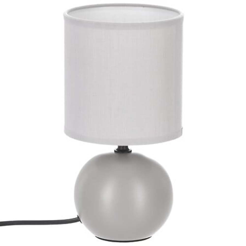 alpha55 Gris mat Lampe à poser en céramique