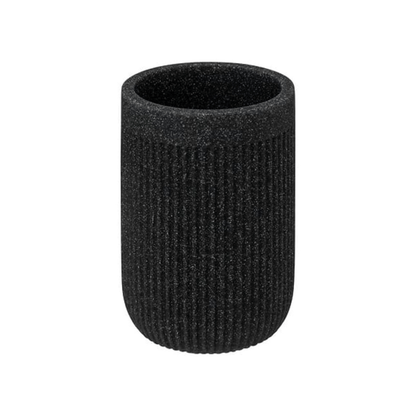 Alpha55 Gris Pot à brosses à dents Onyx élégant