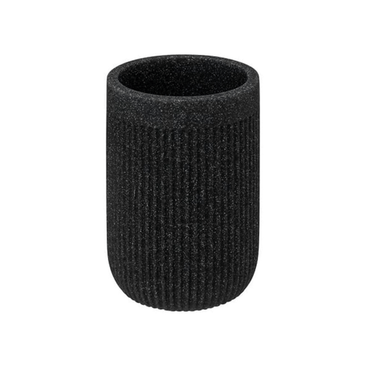Alpha55 Gris Pot à brosses à dents Onyx élégant