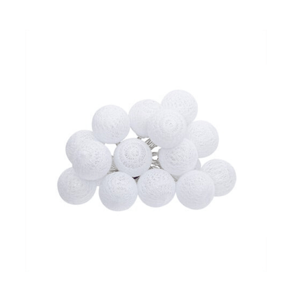 alpha55 Guirlande LED à pile Tara 16 boules – Déco lumineuse