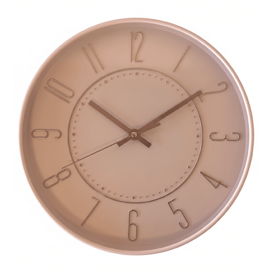 Alpha55 Horloge 3465B or rose fond rose chiffres fins