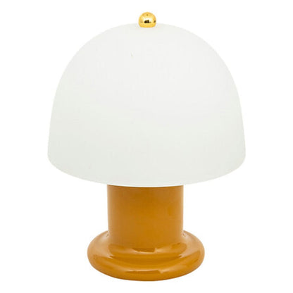 alpha55 Jaune Lampe à poser Led "Rick" en verre