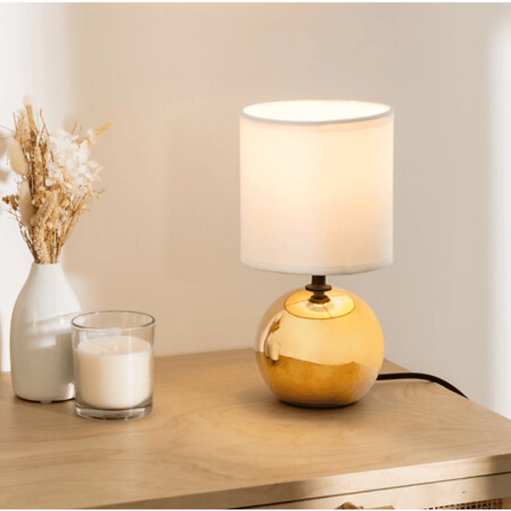 alpha55 Lampe à Poser Timéo Céramique Design Élégant