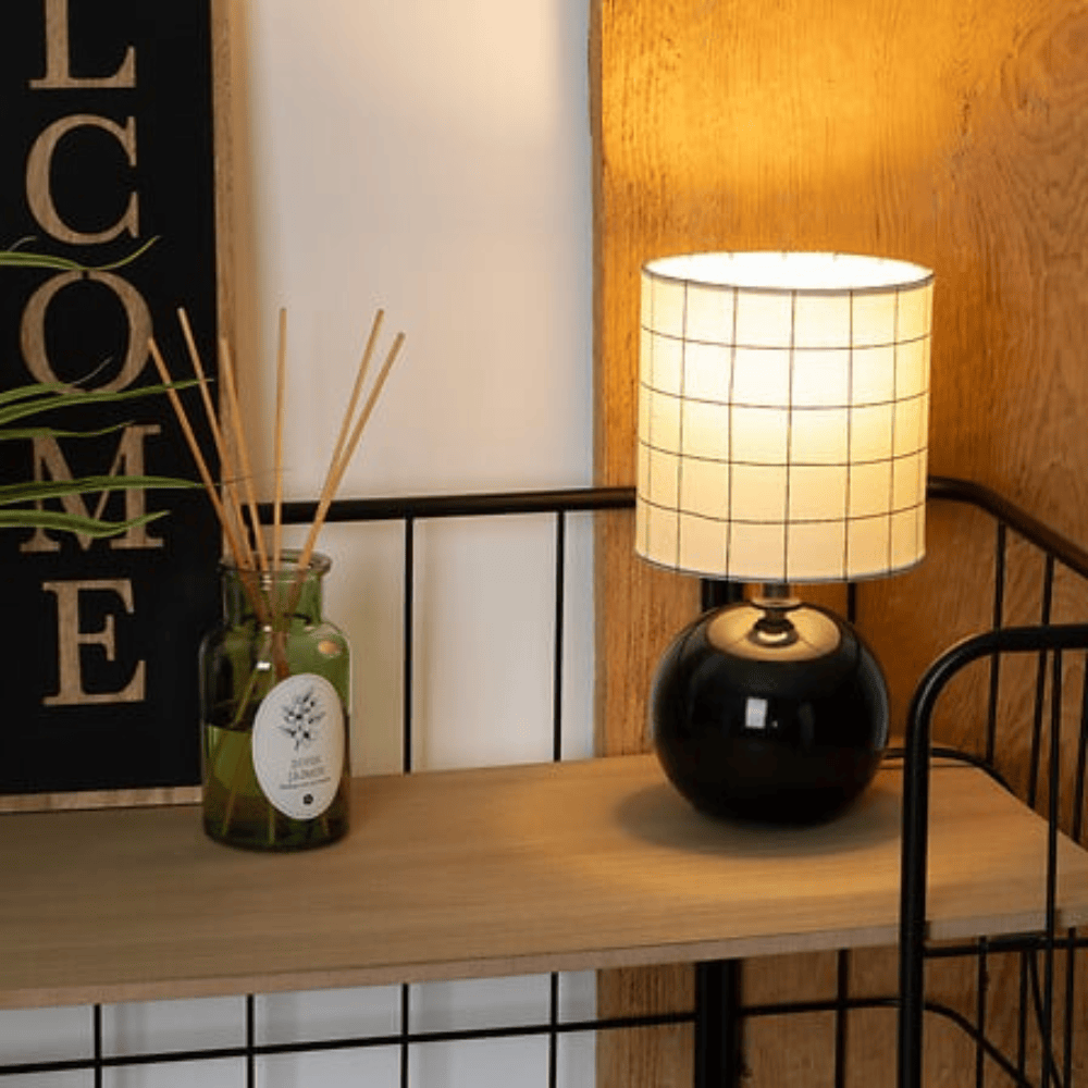 alpha55 Lampe à Poser Timéo Céramique Imprimée Design