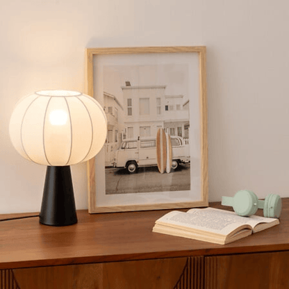 alpha55 Lampe à Poser Tobie Coton et Métal Design