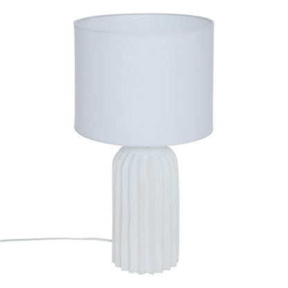 alpha55 Lampe Fernan en Béton Blanc – Design Moderne