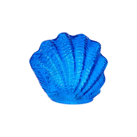 alpha55 Lampe LED coquillage en verre décoratif
