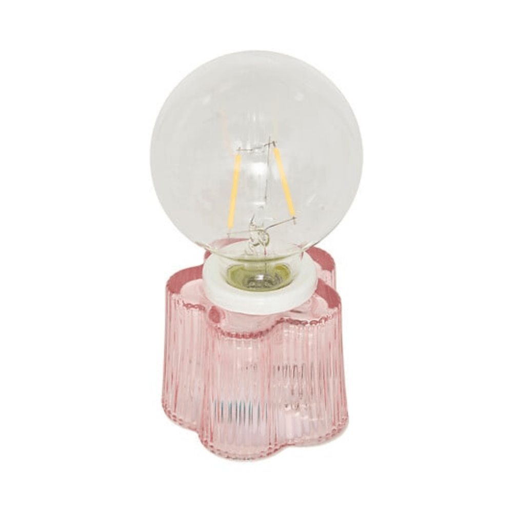 alpha55 Lampe LED Fleur en Verre – Éclairage Décoratif