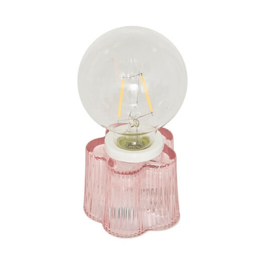 alpha55 Lampe LED Fleur en Verre – Éclairage Décoratif