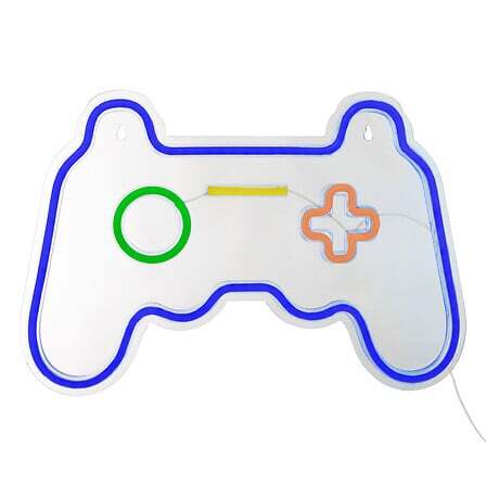 alpha55 Lampe néon mural Led "Manette"