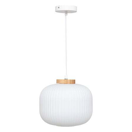 alpha55 Lampe suspension en verre "Travis"