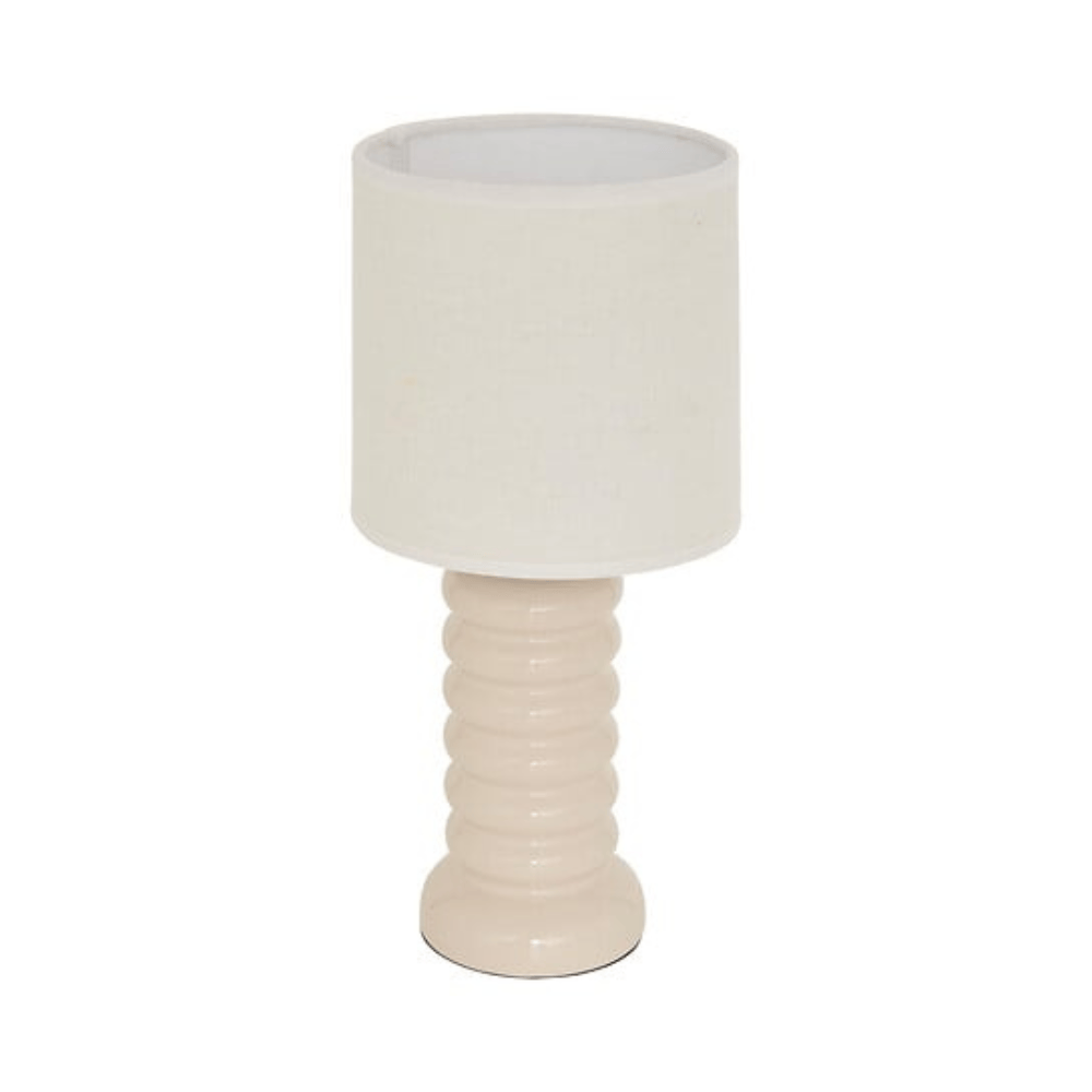 alpha55 Lampe Vinas en Céramique Crème – Design Élégant