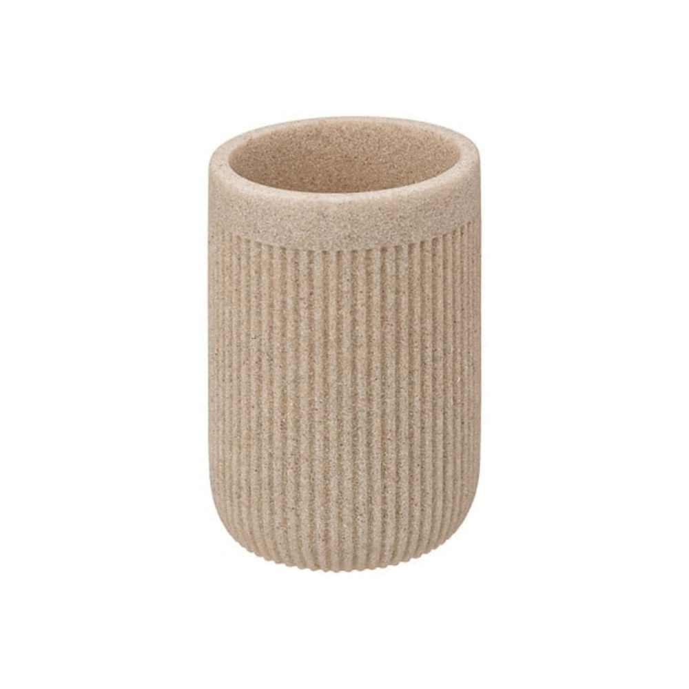 Alpha55 lin Pot à brosses à dents Onyx élégant