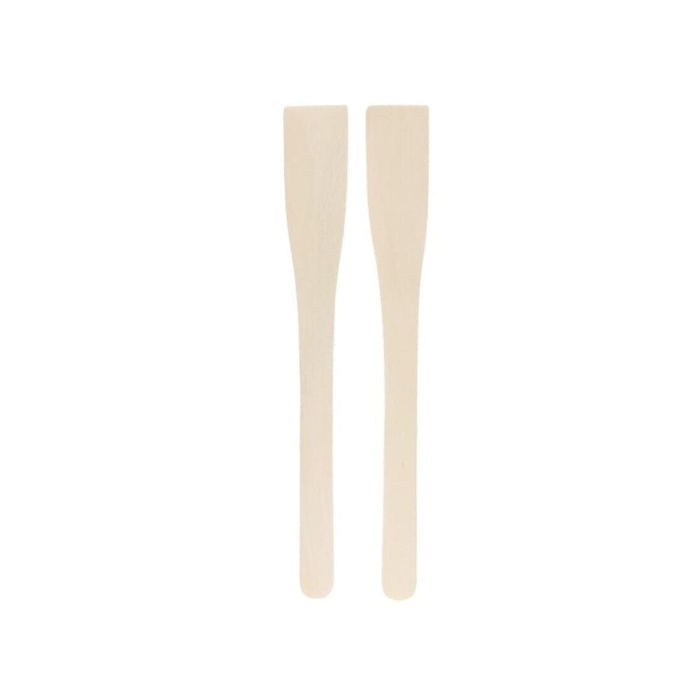 Alpha55 Lot de 2 spatules en bois