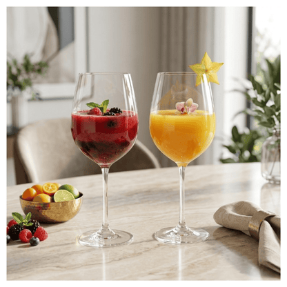 Alpha55 Lot de 2 Verres Dégustation Bordeaux 61 cl Cristallin