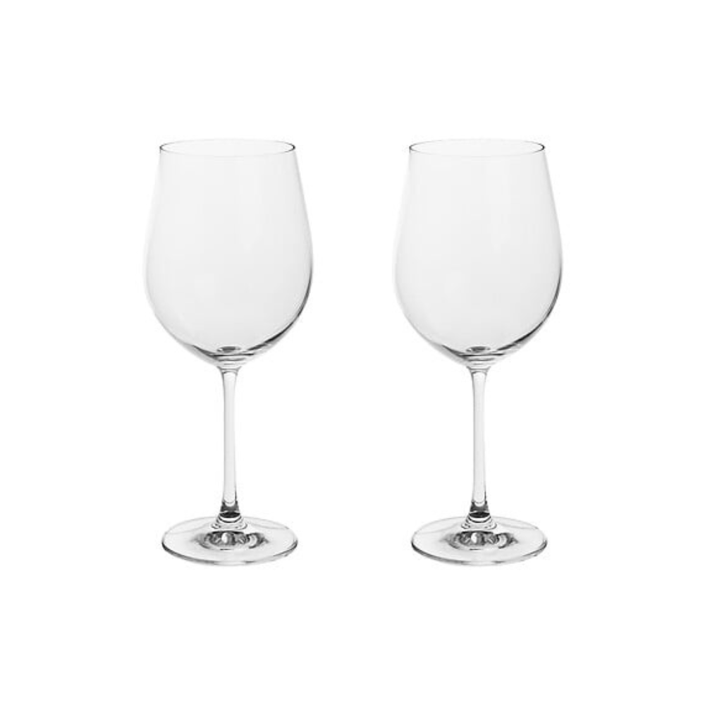 Alpha55 Lot de 2 Verres Dégustation Bordeaux 61 cl Cristallin