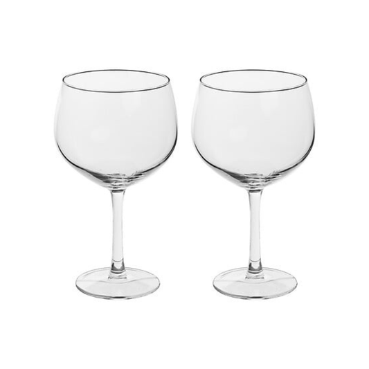 Alpha55 Lot de 2 Verres Dégustation Bourgogne 65 cl Cristallin