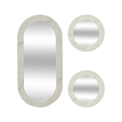 Alpha55 Lot de 3 miroirs 3D Anny déco murale