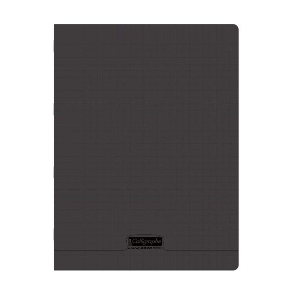 Alpha55 Lot de 4 Cahiers Calligraphe 8000 A4 192P Séyès Noir