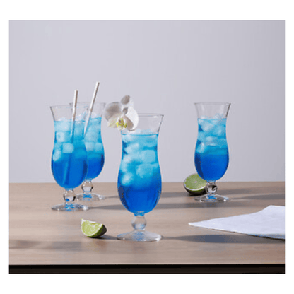 Alpha55 Lot de 4 Verres à Blue Hawaii 44 cl en Verre