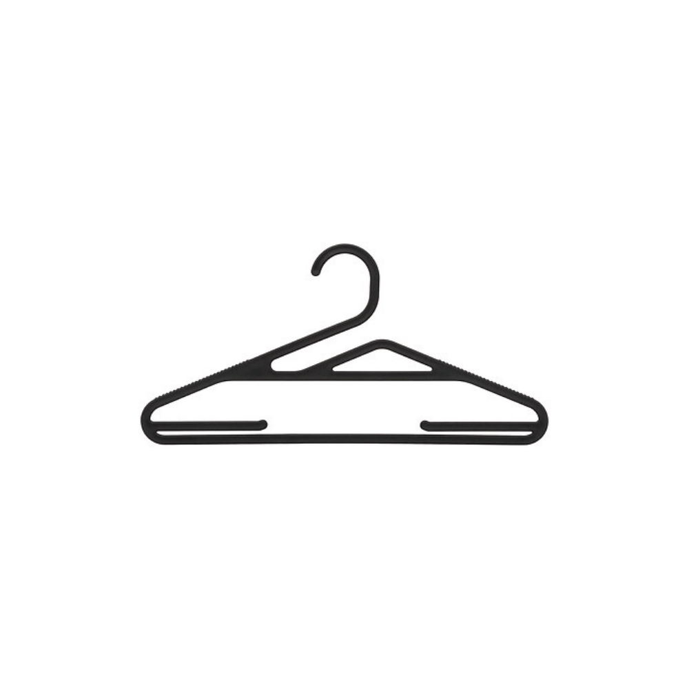 Alpha55 Lot de 5 cintres antidérapants en plastique