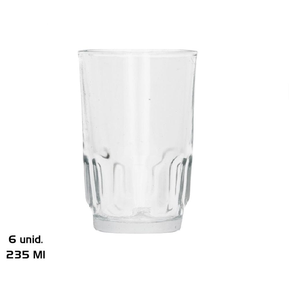 Alpha55 Lot de 6 verres à eau