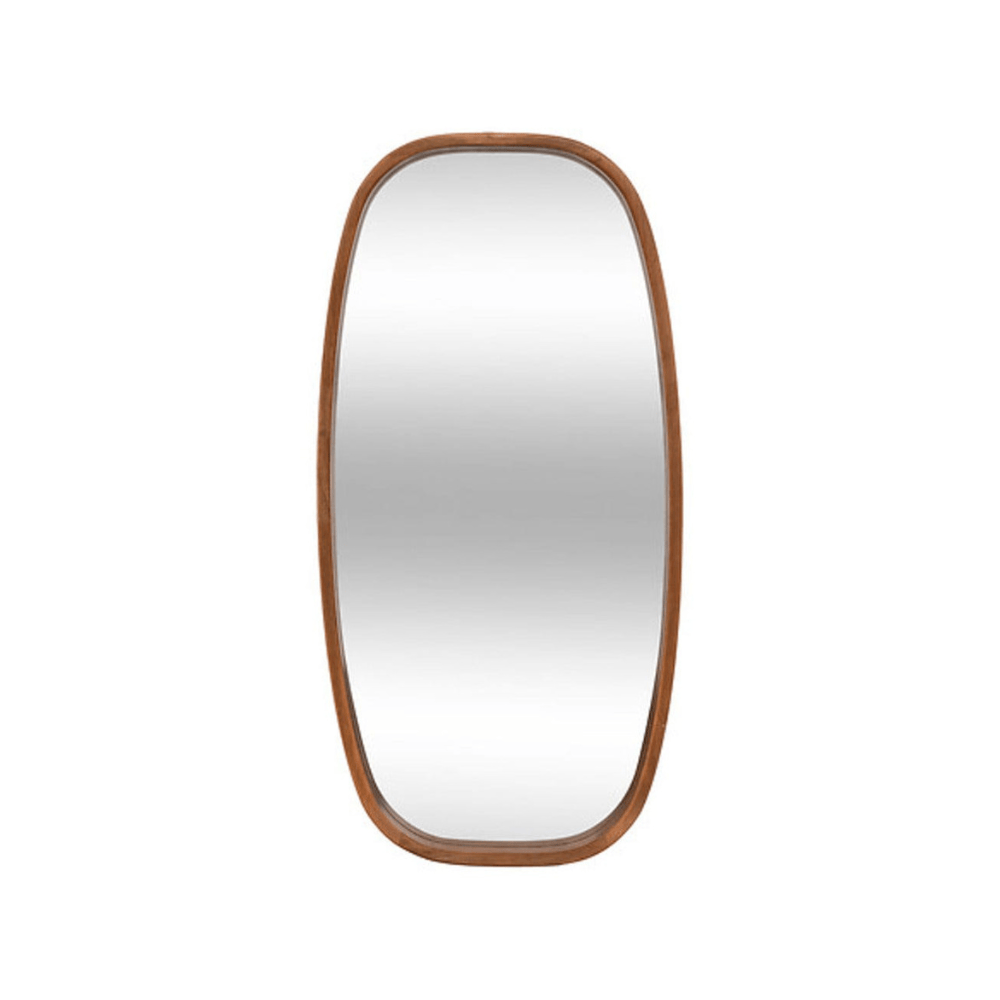Alpha55 Marron Miroir Jasna en bois naturel élégant