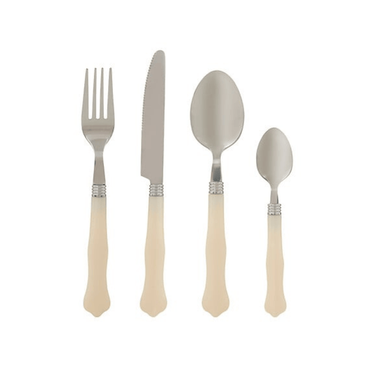 Alpha55 Ménagère 24 pièces Belli en inox élégante