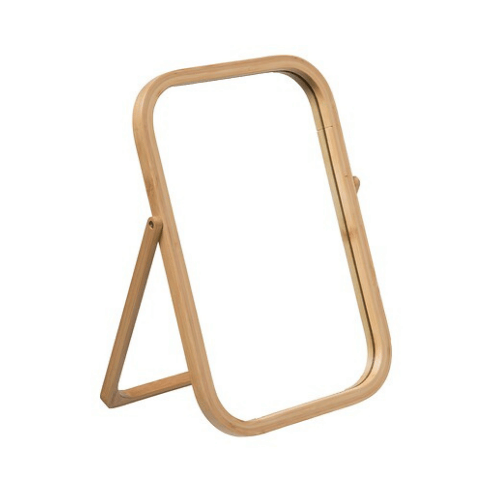 alpha55 Miroir à poser en bambou