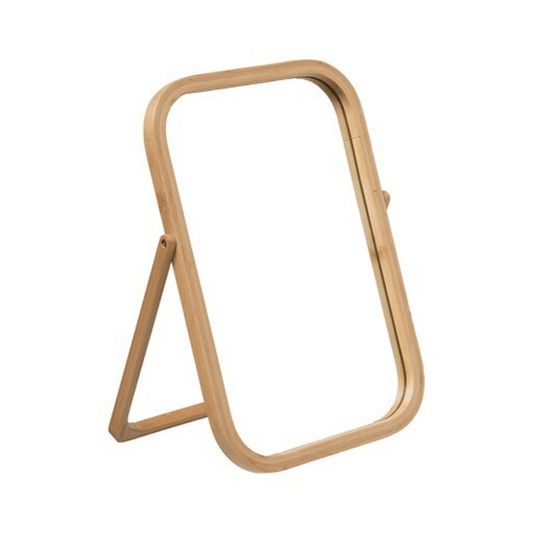 alpha55 Miroir à poser en bambou