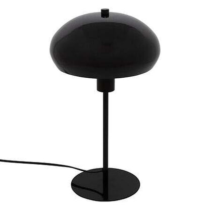 alpha55 Noir Lampe à poser champignon "savio"