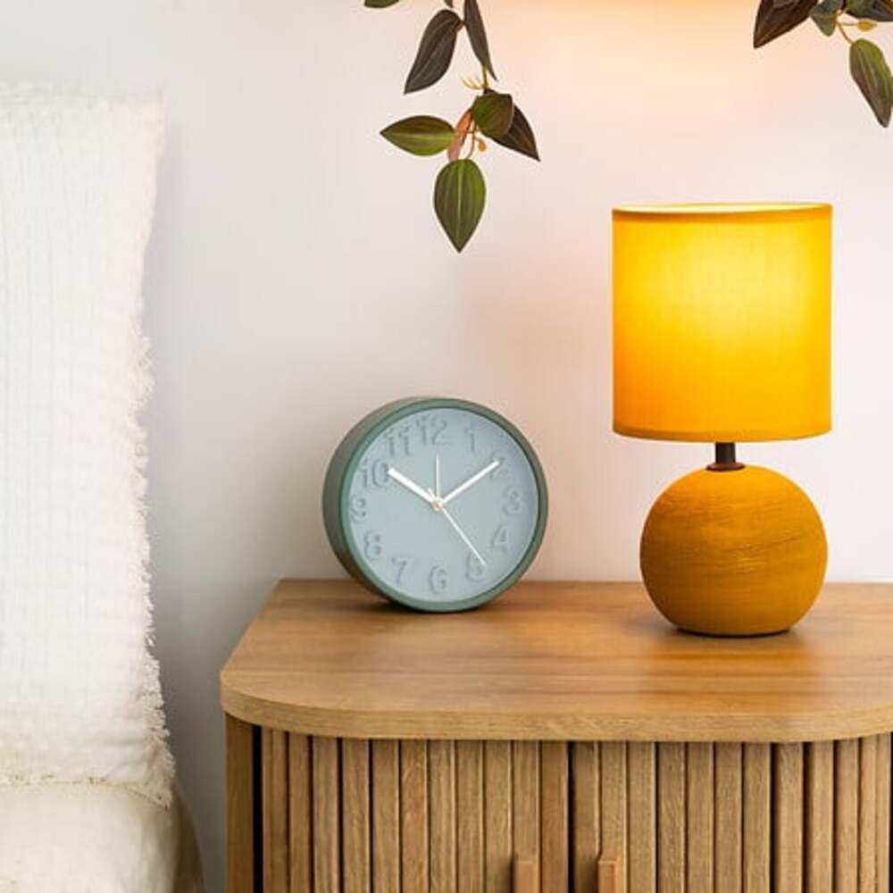 alpha55 Ocre Lampe à poser "Timéo" en céramique